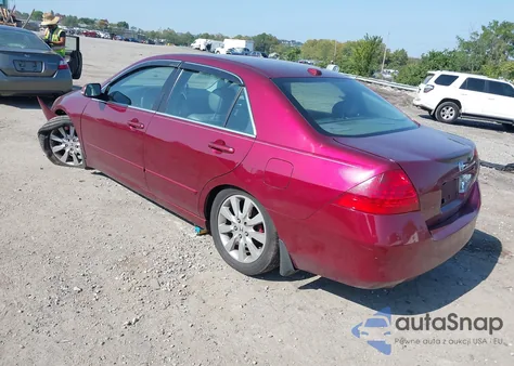 2006 Honda Accord Sdn Ex-L V6 из США, поврежденный, VIN 1HGCM66576A052799